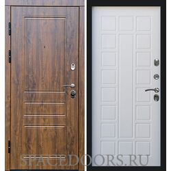 Дверь Termo-door Орегон дуб Престиж белое дерево