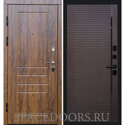 Дверь Termo-door Орегон дуб porte Шоколад
