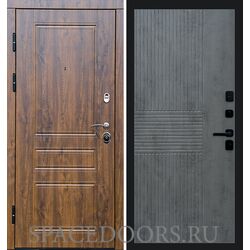 Дверь Termo-door Орегон дуб Мастино Бетон темный