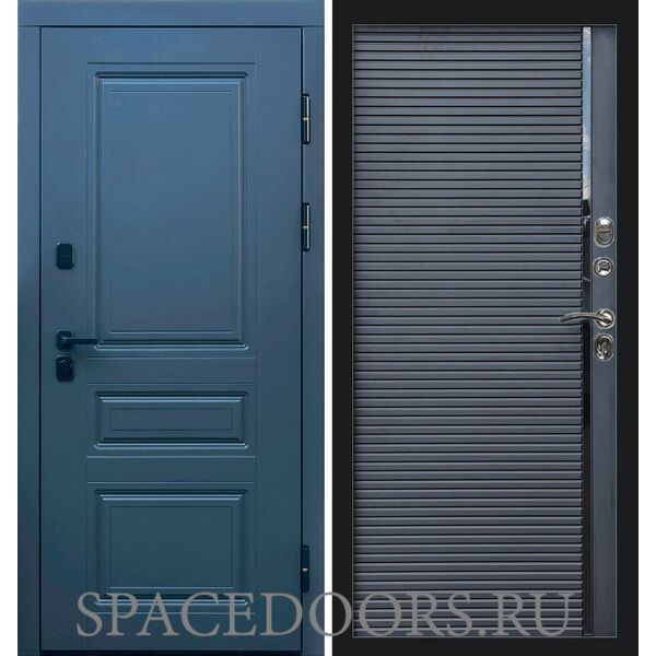 Дверь Termo-door Орегон графит Porte black