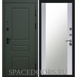 Дверь Termo-door Орегон Грин Зеркало белый