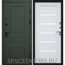 Дверь Termo-door Орегон Грин Царга лиственница