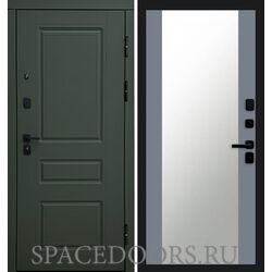 Дверь Termo-door Орегон Грин 27 зеркало Grey Софт
