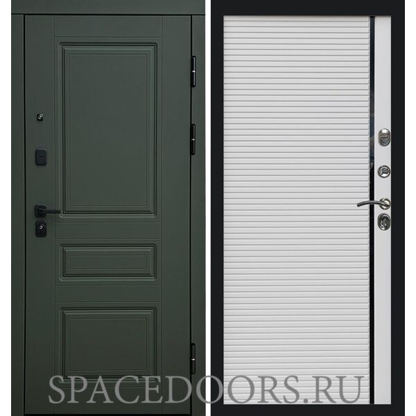 Дверь Termo-door Орегон Грин Porte white