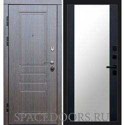 Дверь Termo-door Орегон венге 27 зеркало Черный кварц