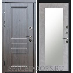 Дверь Termo-door Орегон венге Зеркало триумф бетон светлый