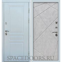 Дверь Termo-door Орегон White Лучи бетон светлый