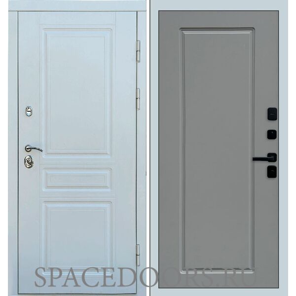 Дверь Termo-door Орегон White Гранд Grey софт