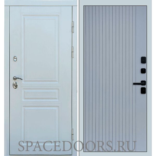 Дверь Termo-door Орегон White Flat Grey софт