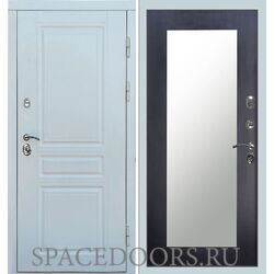 Дверь Termo-door Орегон White Зеркало триумф венге