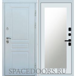 Дверь Termo-door Орегон White Триумф Белый софт с зеркалом