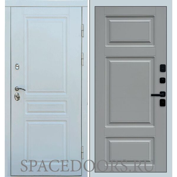 Дверь Termo-door Орегон White Лион Grey софт