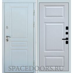Дверь Termo-door Орегон White Лион Белый софт