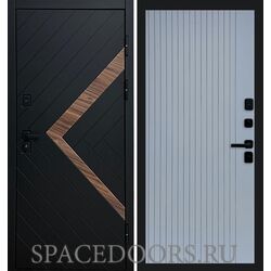 Дверь Termo-door Плэй Flat Grey софт