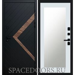 Дверь Termo-door Плэй Триумф Белый софт с зеркалом