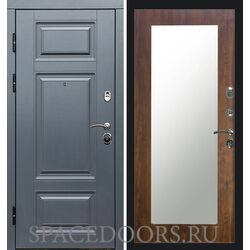 Дверь Termo-door Премиум Grey Зеркало триумф дуб