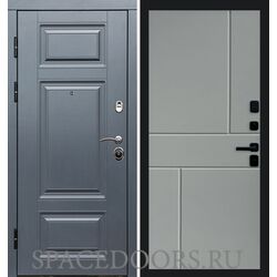 Дверь Termo-door Премиум Grey Горизонт Grey софт