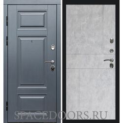 Дверь Termo-door Премиум Grey Горизонт бетон светлый