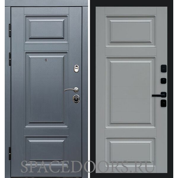 Дверь Termo-door Премиум Grey Лион Grey софт