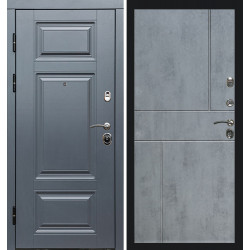 Дверь Termo-door Премиум Grey Горизонт бетон темный