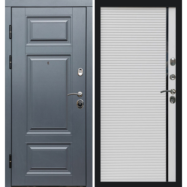 Дверь Termo-door Премиум Grey Porte white