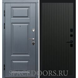 Дверь Termo-door Премиум Grey Flat Черный кварц