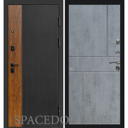Дверь Termo-door Престиж Горизонт бетон темный