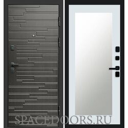 Дверь Termo-door Ривьера Триумф Белый софт с зеркалом