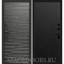 Дверь Termo-door Ривьера Flat Черный кварц