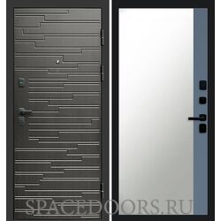 Дверь Termo-door Ривьера Зеркало фацет Grey софт
