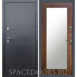 Дверь Termo-door Сибирь Серебро антик Зеркало триумф дуб