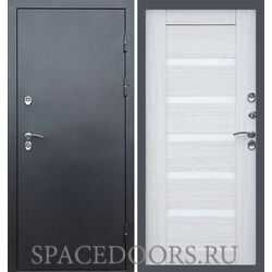 Дверь Termo-door Сибирь Серебро антик Царга лиственница