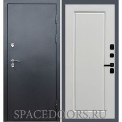 Дверь Termo-door Сибирь Серебро антик Гранд Слоновая кость