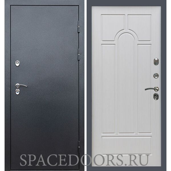 Дверь Termo-door Сибирь Серебро антик Арка лиственница