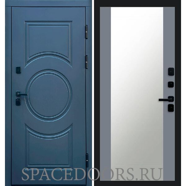 Дверь Termo-door Сфера 27 зеркало Grey Софт