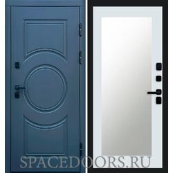 Дверь Termo-door Сфера Триумф Белый софт с зеркалом