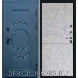 Дверь Termo-door Сфера Горизонт бетон светлый