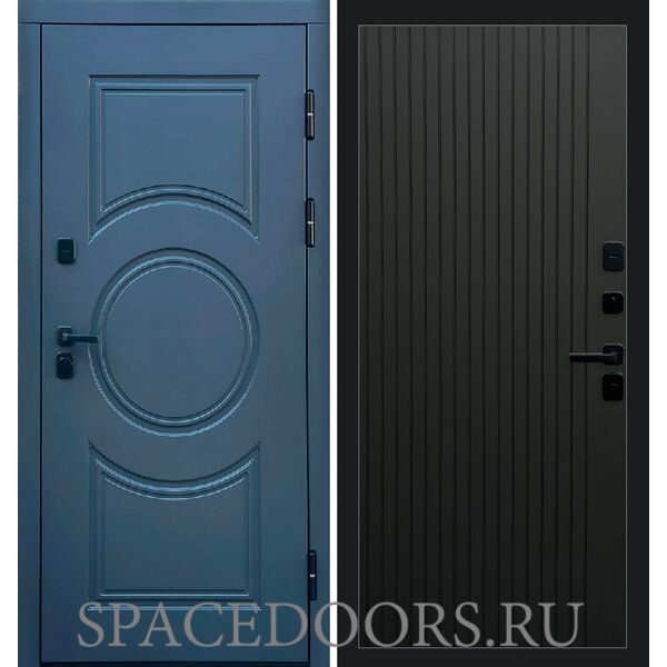Дверь Termo-door Сфера Flat Черный кварц