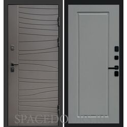 Дверь Termo-door Сицилия Гранд Grey софт