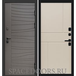 Дверь Termo-door Сицилия Горизонт Слоновая кость