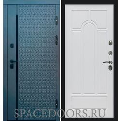 Дверь Termo-door Simple графит Арка белое дерево