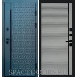 Дверь Termo-door Simple графит Porte Grey софт