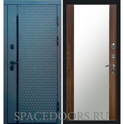 Дверь Termo-door Simple графит Зеркало дуб