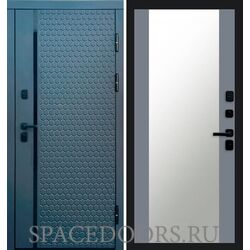 Дверь Termo-door Simple графит 27 зеркало Grey Софт
