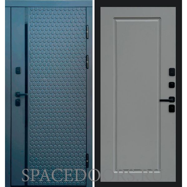 Дверь Termo-door Simple графит Гранд Grey софт