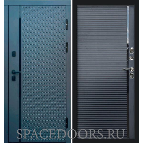 Дверь Termo-door Simple графит Porte black