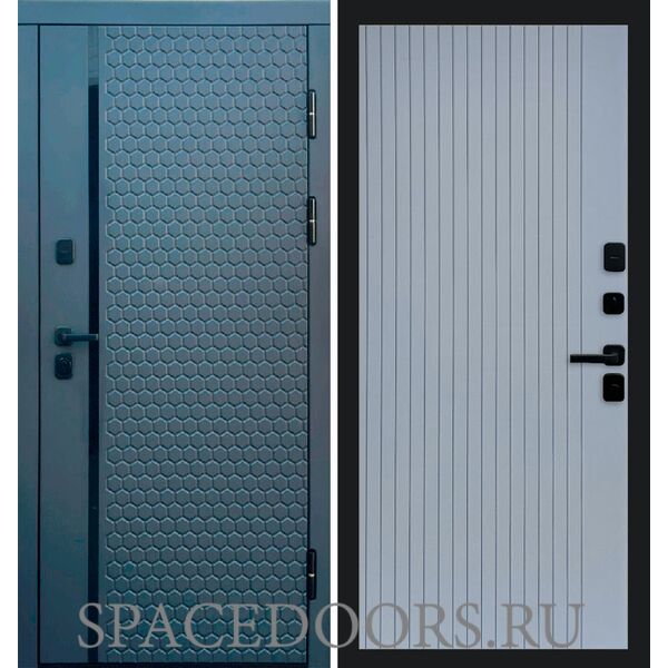 Дверь Termo-door Simple графит Flat Grey софт