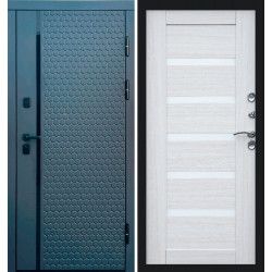 Дверь Termo-door Simple графит Царга лиственница