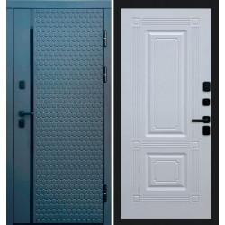 Дверь Termo-door Simple графит Мадрид Белый софт
