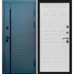 Дверь Termo-door Simple графит Спарта белое дерево